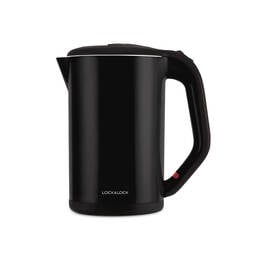 [Áp voucher 8%] Ấm, Bình Đun Bằng Thép Không Gỉ LocknLock 1.7L, 220 - 240V~, 50 - 60Hz, 1800W - 2 Màu (Đen, Trắng) - EJK738